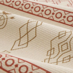 Коврик SL Home Cotton, 6090 см, красный, молочный, хлопок 50% - Sima-land home фото 7