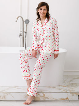 Брюки из муслина с принтом