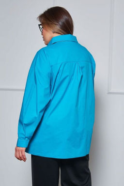 Рубашка Luxury Moda 1408 бирюзовый