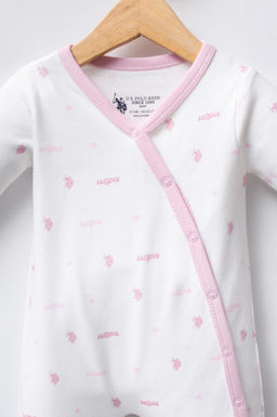 K_z Bebek Beyaz Logolu Patikli Tulum - U.s. polo assn фото 5