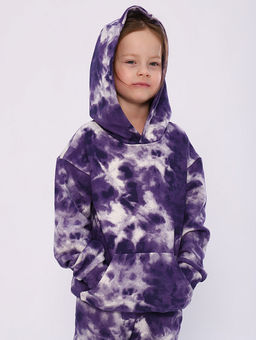 РАСПРОДАЖА Худи Тай Дай ТК-109-сиреневый