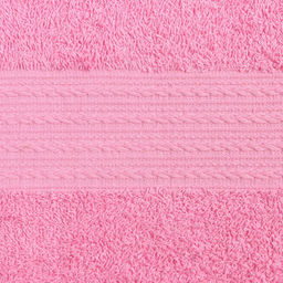 Полотенце махровое 70х140 см, светло-розовый, 440 г/м2, хлопок 100% - Simaland фото 3