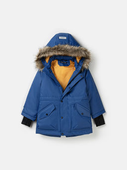 Парка зимняя Индиго