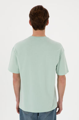 Erkek Comfort Fit Bisiklet Yaka Su Ye_ili Ti__rt Sepette S_rpriz _ndirim - U.s. polo assn фото 6