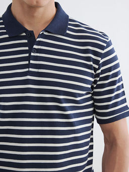 Polo Yaka ?izgili Erkek Ti??rt