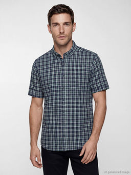 Regular Fit Ekose Erkek G?mlek