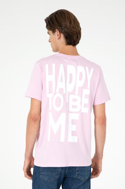 Мужская розовая футболка - U.s. polo assn фото 5