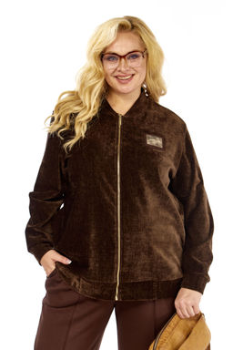 Костюм Элль стиль 2432 коричневый  фото 5