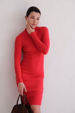 Martichelli Платье красное фото 4