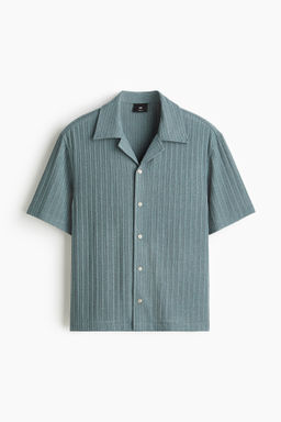 Camisa resort en punto de canal? Loose Fit - H&m фото 2