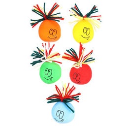 Цена за 15 шт. Антистресс сквиш мялка капитошка «Давай играть!», с мукой, цвета МИКС, в шоубоксе