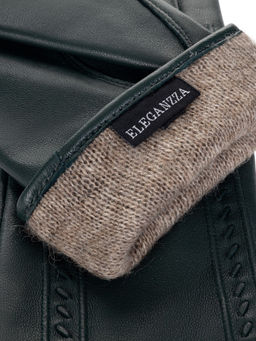 Перчатки женские ш+каш. HP4509 green - Eleganzza фото 2