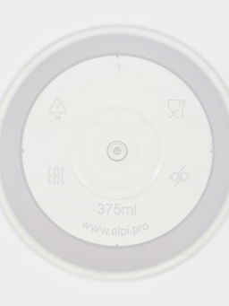 Стаканы одноразовые Bubble cup, набор 25 шт., 375 мл, d=9 см, h=10.4 см, пластик, матовые, прозрачные