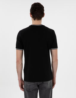 Siyah Regular Fit Ti__rt - Pierre cardin фото 5