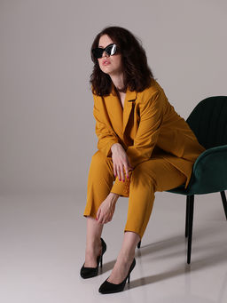 Костюм МИРАНДА горчичный - Almond фото 14