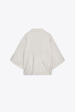 SHORT SLEEVE SAFARI SHIRT - Zara фото 9