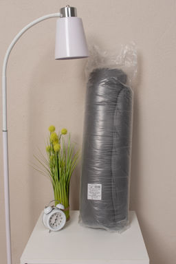 Подушка стеганая файбер  м/ф 550гр(пакет)(Н)