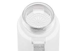 Бутылка для воды 1000 мл 7,8*7,8*28,5 см Style Matte с углубл д/п белая, мотивацион. - Elan gallery фото 8