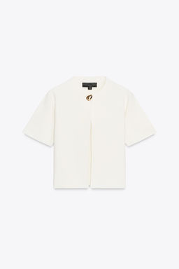 SHORT SLEEVE CARDIGAN - Zara фото 10
