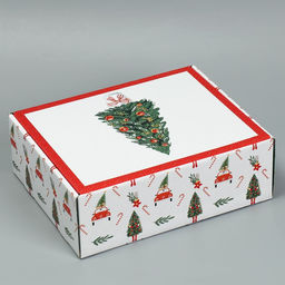 Коробка подарочная новогодняя складная «Тепла и уюта», 27 х 21 х 9 см, Новый год