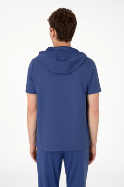 Erkek Regular Fit Bisiklet Yaka A__k Lacivert Ti__rt Sepette S_rpriz _ndirim - U.s. polo assn фото 13