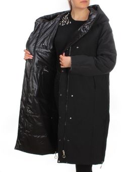 21085 BLACK Куртка зимняя двухсторонняя женская облегченная SNOW CLARITY