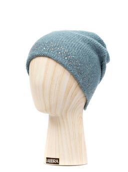 Шапка жен. шерсть+мох+акр LB-J44005 mint