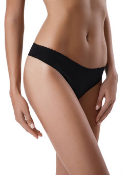 CONTE Трусы бразилиана DELICATE (на вешалке) черный