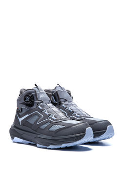 Кроссовки повседневные утепленные Серый/Серый/Синий