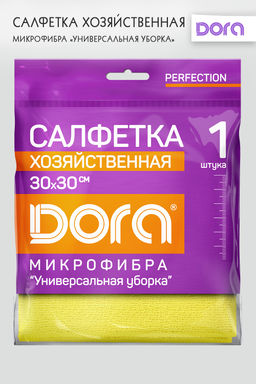 Салфетка из микрофибры Dora "Универсальная" 30х30 см арт.2001-027