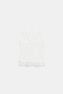 RIBBED HALTER TOP - Zara фото 13