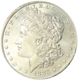 Монета 1 доллар 1883 года O США Доллар Моргана