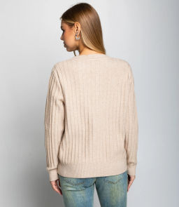 Джемпер #КТ8201 (5), бежевый - Dommod фото 3