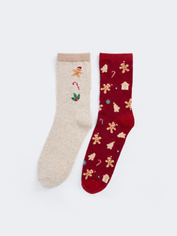 Y?lba?? Temal? Kad?n Soket ?orap 2li