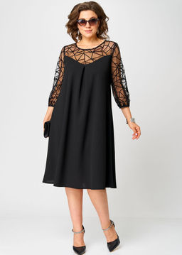 Платье EVA GRANT 7279С черный