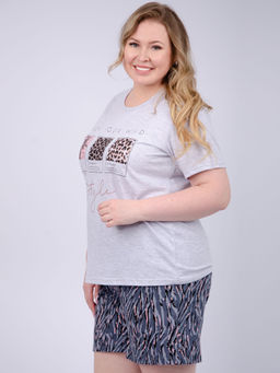 Пижама "Африканка 6" шорты, трикотаж