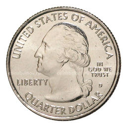 Монета 25 центов 2016 года D Национальные парки - №34 Национальный парк Теодор-Рузвельт