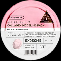 VT Cosmetics Reedle Shot Ex Collagen Modeling Pack, 25g - Моделирующая маска для лица с микроиглами и коллагеном