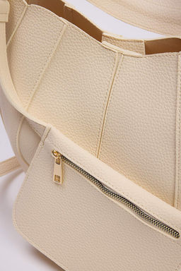 Bej Dikisli Yavrulu Kad?n El ve Omuz Kese canta TAKAW26OC00017