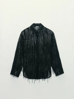 Блузка с пайетками / Zarina