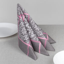 Салфетка 16С382-ШР/к. 48*48 "Изразцы" цв. 1 рис. 49