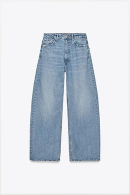 TRF BAGGY NFL MID-WAIST JEANS - Zara фото 2