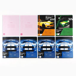 Набор первоклассника в папке для тетрадей 25 предметов «Машина»