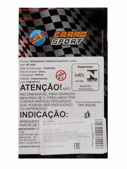 Машина Гонка, набор 3 шт., цвет МИКС - Simaland фото 9