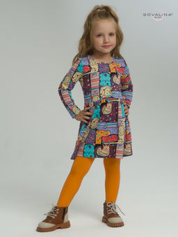 Платье Эля коты в горошек - Sovalina фото 38