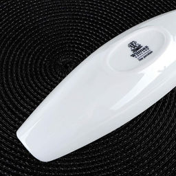 Блюдо для подачи Wilmax, 25.5×7.5 см, фарфор, цвет белый