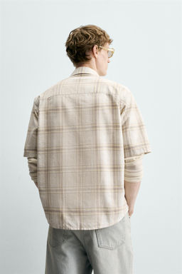 CAMISA REGULAR FIT CUADROS / Arena - Zara фото 3