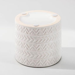 Банка керамическая для сыпучих продуктов Этника, 400 мл, цвет белый - Simaland фото 3