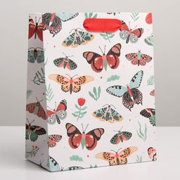 Пакет ламинированный вертикальный Счастье, MS 18 23 10 см