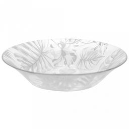 "Джангл (Jungle)" Тарелка глубокая стеклянная д220мм, 500мл, h45мм, Pasabahce (Россия)